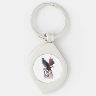 US 250th Anniversary  Keychain