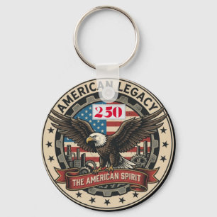 US 250th Anniversary  Keychain