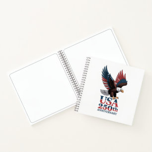 US 250th Anniversary  Notebook