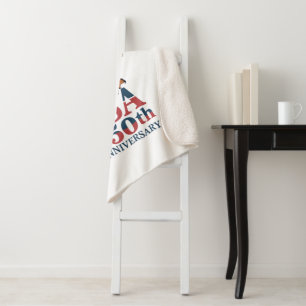US 250th Anniversary Sherpa Blanket