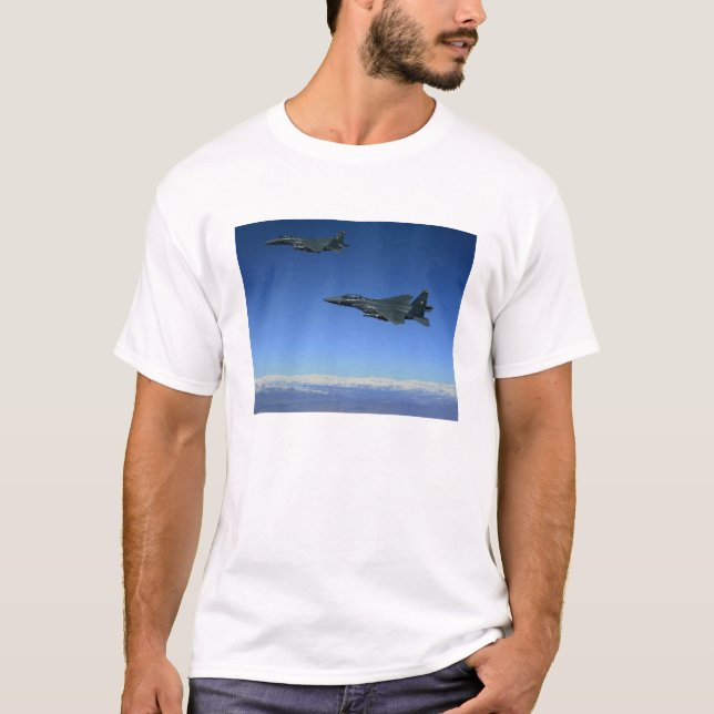US Air Force F-15E Strike Eagles 2 T-Shirt (Front)