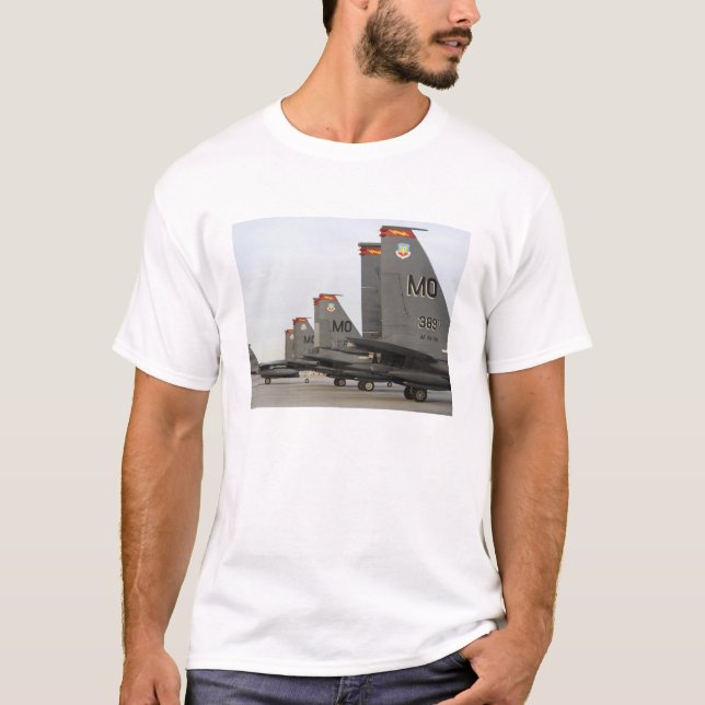 US Air Force F-15E Strike Eagles T-Shirt (Front)