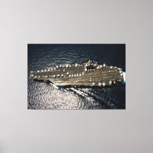 US AIRCRAFT CARRIER – CVN-72 40x60 Canvas Print