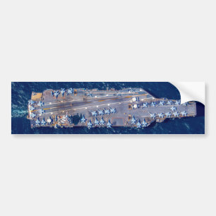 US AIRCRAFT CARRIER - CVN 78 BUMPER STICKER
