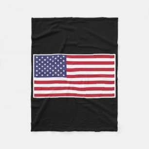Us American Flag Cool Patriotic Usa Flags Men Wome Fleece Blanket