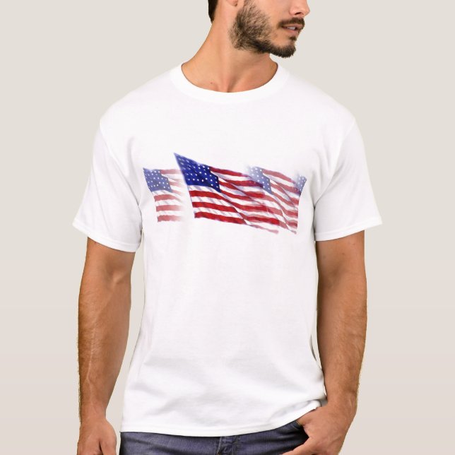 US - American Flag T-Shirt (Front)