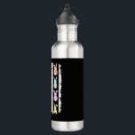 US American Flag with Bunny for Easter Day 710 Ml Water Bottle<br><div class="desc">US American Flag with Bunny for Easter Day</div>