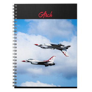 US Army Flying Thunderbird Notebook