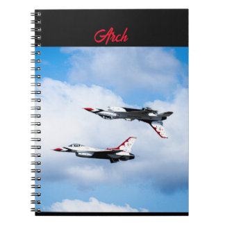 US Army Flying Thunderbird Notebook