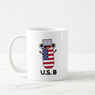 US B Funny United States Pun Coffee Mug