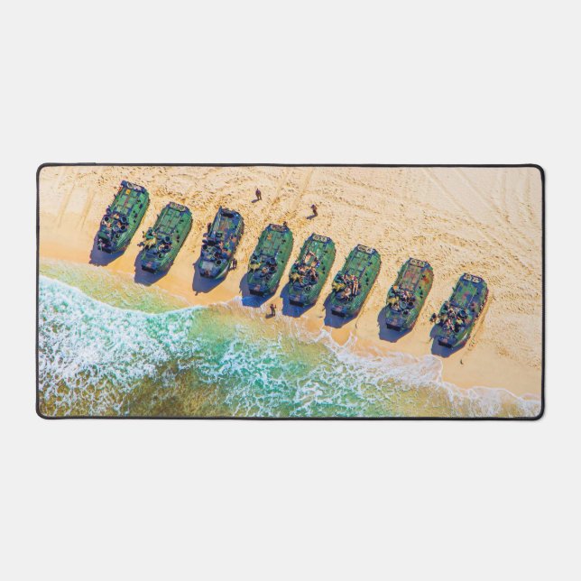 US BEACH ARMOR - ASSAULT AMPHIBIOUS VEHICLE DESK MAT (Front)