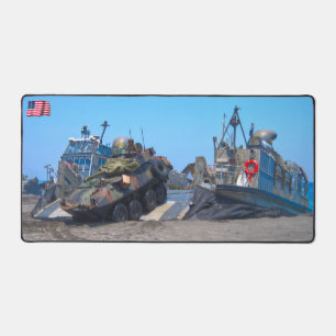 US BEACH ASSAULT - LCAC DESK MAT