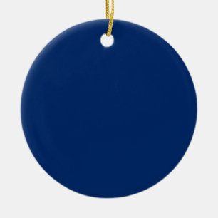 US Blue Ceramic Ornament