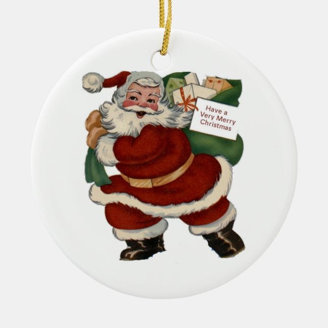 US Boarder Patrol Christmas Ornament (Front)