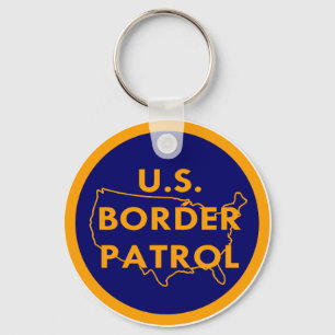 US Border Patrol #2002 Keychain