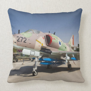 US-built A-4 Skyhawk fighter Throw Pillow