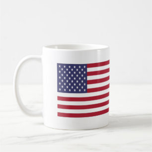 US Canada Flag Coffee Mug