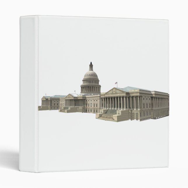 US Capital Building: Washington DC: Binder (Front/Spine)