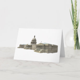 US Capital Building: Washington DC Card