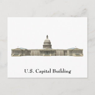 US Capital Building: Washington DC Postcard