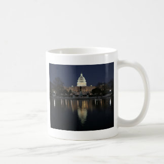 US Capitol Building Night Coffee Mug