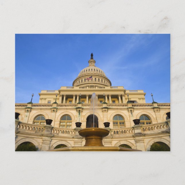 US Capitol Building Postcard (Front)