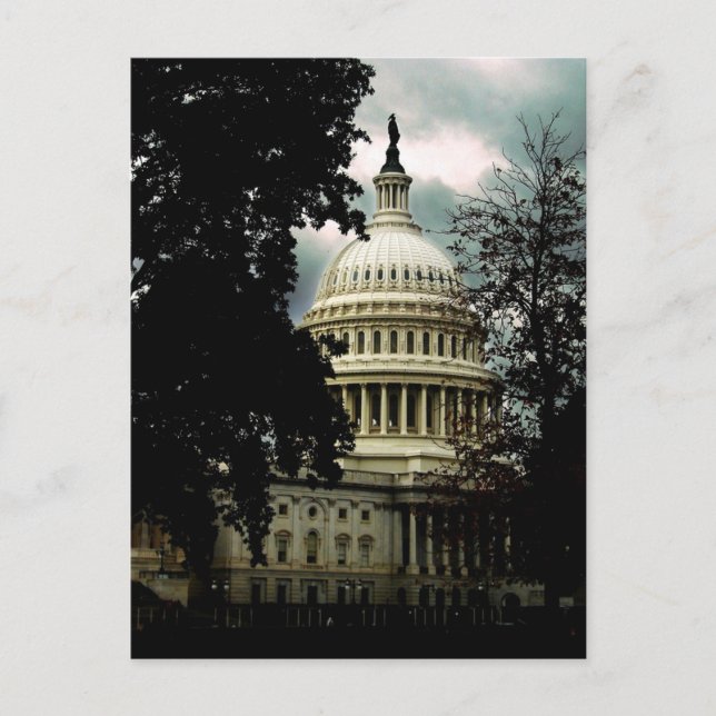 US Capitol Building Postcard (Front)