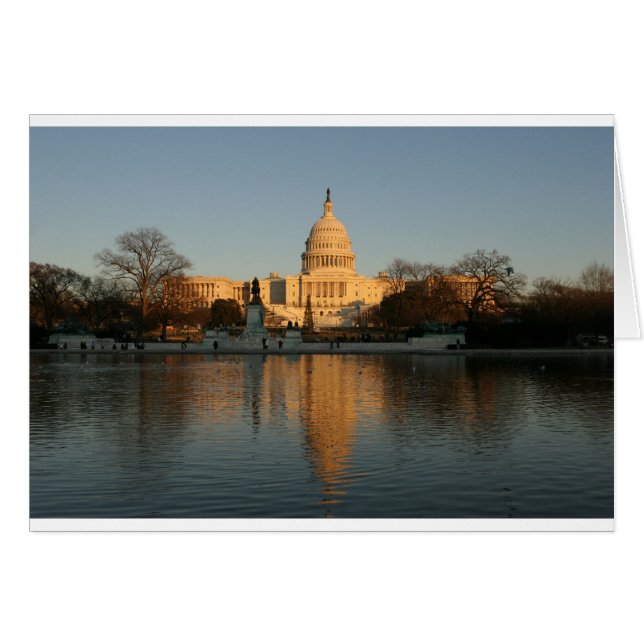 US Capitol Building Sunset (Front Horizontal)