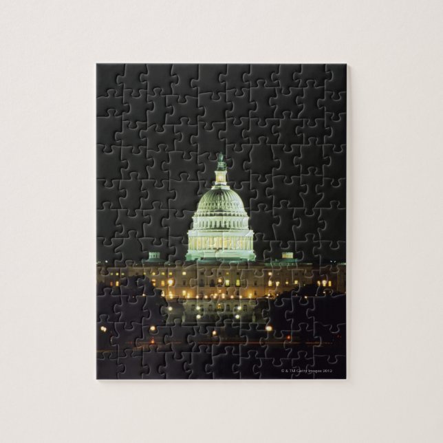 US Capitol Building, United States Congress, Jigsaw Puzzle (Vertical)