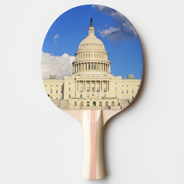 US Capitol Building, Washington DC, USA Ping Pong Paddle (Front)