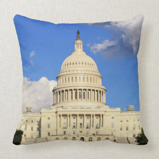US Capitol Building, Washington DC, USA Throw Pillow