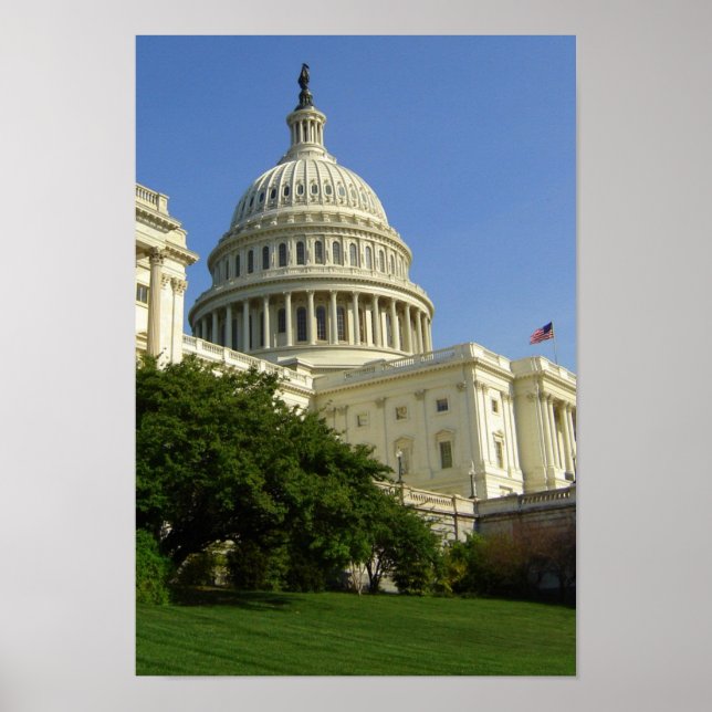 US Capitol Washington DC Poster (Front)