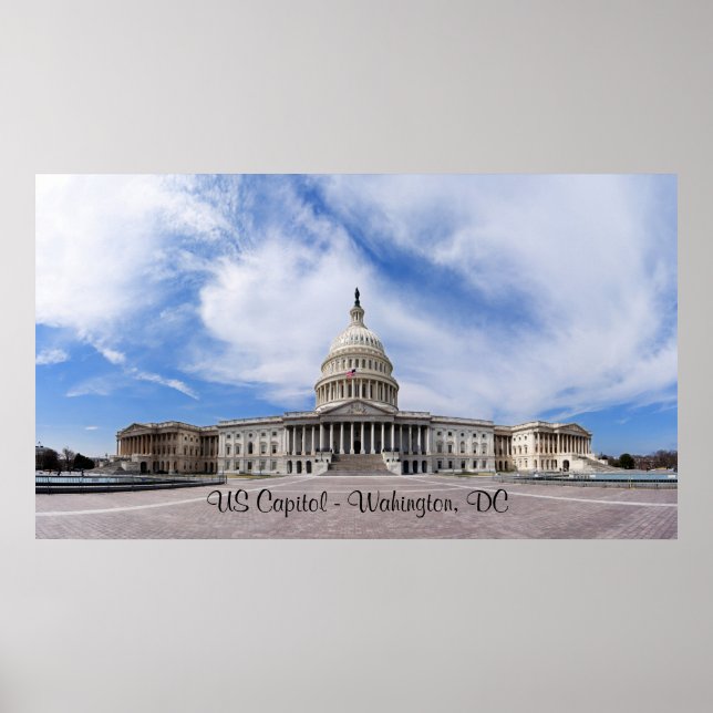 US Capitol - Washington, DC Poster (Front)
