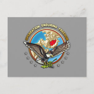 US Central Command – OEF-A Postcard