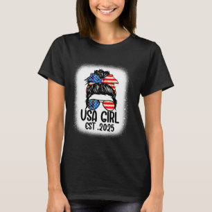 Us Citizen Est 2025 New Citizenship American USA G T-Shirt