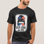Us Citizen Est 2025 New Citizenship American USA G T-Shirt<br><div class="desc">Us Citizen Est 2025 New Citizenship American USA Girl 2025</div>