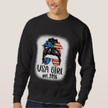 Us Citizen Est 2026 New Citizenship American USA G Sweatshirt<br><div class="desc">Us Citizen Est 2026 New Citizenship American USA Girl 2026</div>