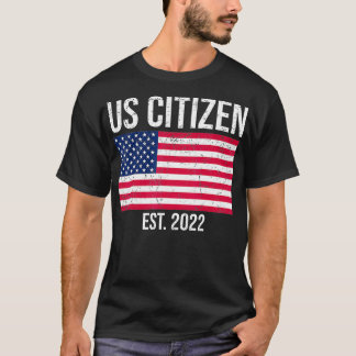 US Citizenship Decoration American New USA Citizen T-Shirt