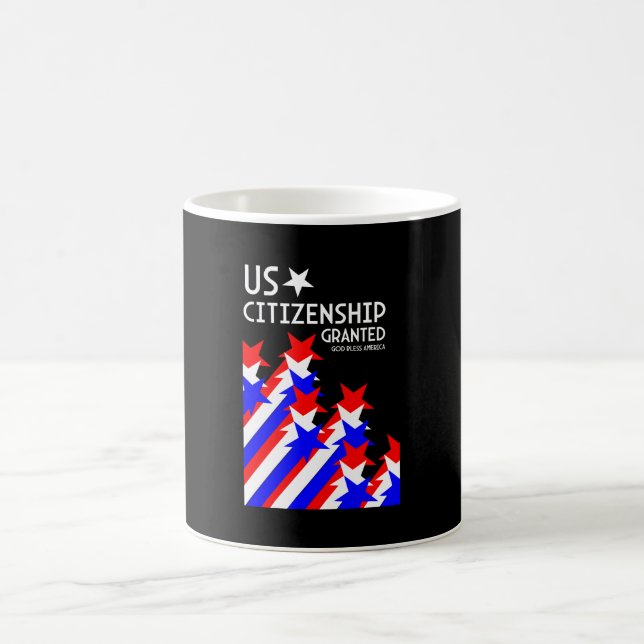 US Citizenship Granted Magic Mug (Center)