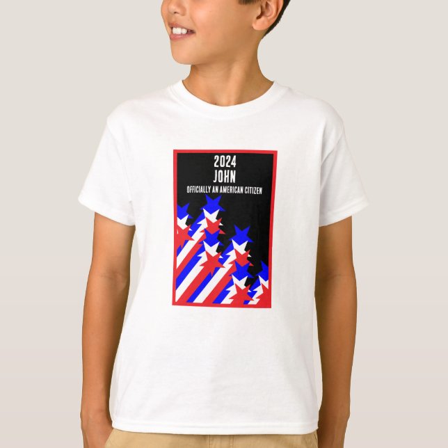 US Citizenship Granted T-Shirt (Front)
