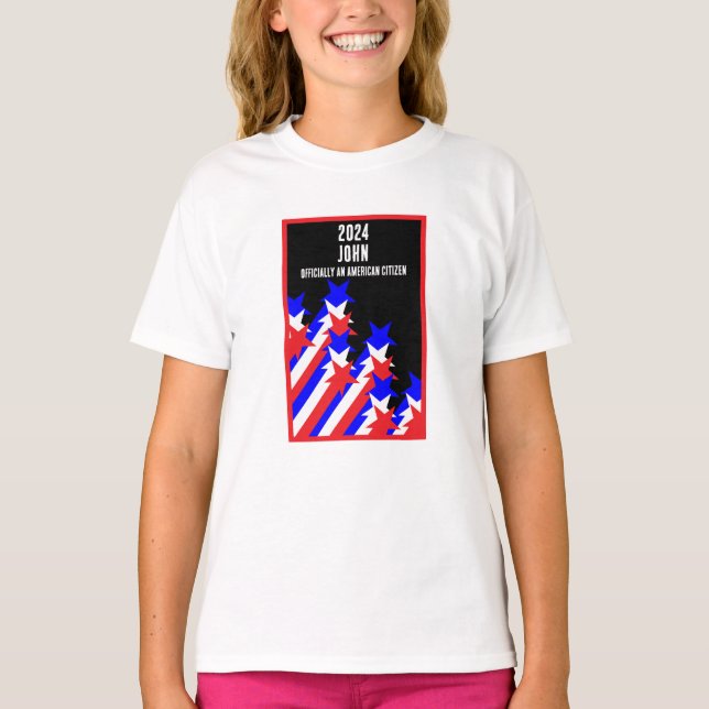 US Citizenship Granted T-Shirt (Front)