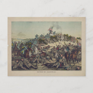 US Civil War: Battle of Nashville Postcard