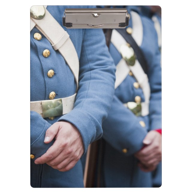 US Civil War-era Marines, military Clipboard (Front)