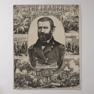 US Civil War: Ulysses S. Grant Poster