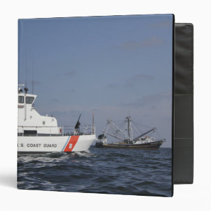 US Coast Guard Cutter Marlin patrols the waters Binder