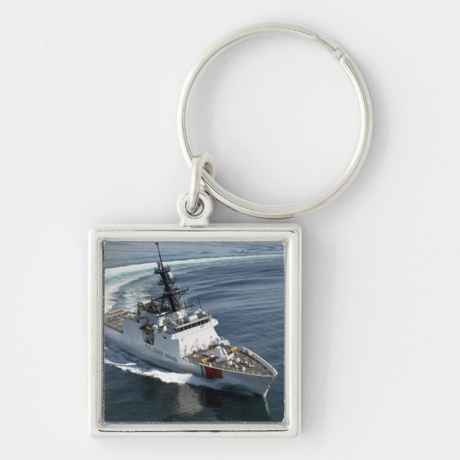 US Coast Guard Cutter Waesche 2 Keychain (Front)