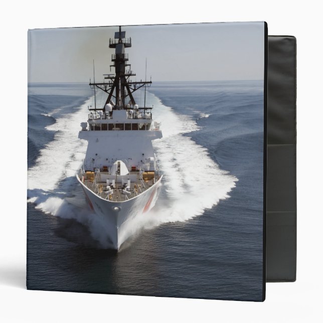 US Coast Guard Cutter Waesche Binder (Front/Inside)