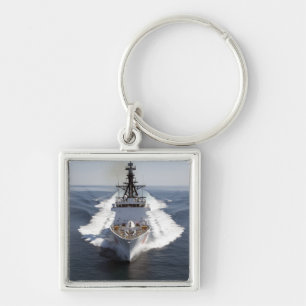 US Coast Guard Cutter Waesche Keychain