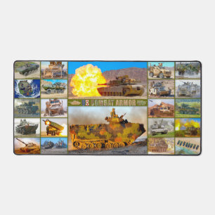 US COMBAT ARMOR “MONTAGE” DESK MAT