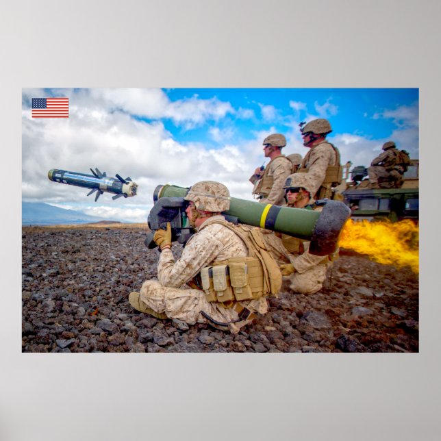 US COMBAT PERSONNEL POSTER (Front)